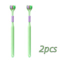Smile360 Sensorial™  Escova Dental 3 Lados Ultra Macia para Sensibilidade, Autismo e Higiene Completa