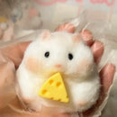 HammyPop Sensorial™  Hamster Squishy Antiestresse Macio para Relaxamento e Diversão