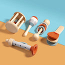 Mini Banda Sensorial™  Kit Musical Infantil Montessori com Chocalhos Sensoriais e Instrumentos Educativos para Bebês