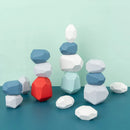 StoneBalance Montessori™  Pedras de Madeira para Empilhar, Equilibrar e Desenvolver Coordenação Motora Infantil