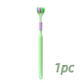 Smile360 Sensorial™  Escova Dental 3 Lados Ultra Macia para Sensibilidade, Autismo e Higiene Completa