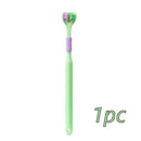 Smile360 Sensorial™  Escova Dental 3 Lados Ultra Macia para Sensibilidade, Autismo e Higiene Completa