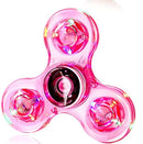 GlowSpin LED™  Spinner Luminoso Antiestresse com Luz LED para Relaxamento, Foco e Diversão Sensorial