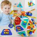 BusyCube Master™  Cubo Sensorial Montessori 22 em 1 para Coordenação Motora, Aprendizado e Desenvolvimento Infantil