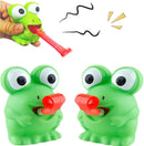 FrogPop Sensorial™  Sapo Antiestresse com Língua Saltante para Relaxamento e Diversão