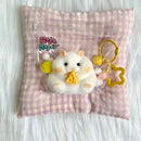 HammyPop Sensorial™  Hamster Squishy Antiestresse Macio para Relaxamento e Diversão