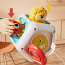 BusyBox Montessori™  Cubo Sensorial Educativo para Coordenação Motora e Desenvolvimento Infantil
