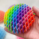 Minhoca Sensorial Fidget Elástica – Brinquedo Relaxante Antiestresse