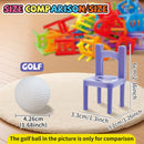 StackChair Montessori™  Jogo de Equilíbrio com Cadeiras Empilháveis para Coordenação, Foco e Diversão em Família