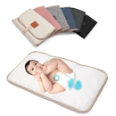 TrocaFácil Baby™  Trocador Portátil Impermeável para Bebês Dobrável, Lavável e Ideal para Viagens