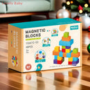 Magnetix Cubes Montessori™  Blocos Magnéticos de Construção STEM para Coordenação, Criatividade e Aprendizado Infantil