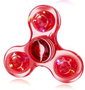 GlowSpin LED™  Spinner Luminoso Antiestresse com Luz LED para Relaxamento, Foco e Diversão Sensorial
