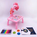 MagicProject Draw™  Mesa Projetora Infantil LED para Desenho, Pintura e Desenvolvimento Criativo