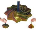 HexaSpin Sensorial™  Spinner Antiestresse Geométrico para Relaxamento, Foco e Diversão Sensorial
