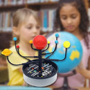 AstroSystem Montessori™  Kit Educativo do Sistema Solar para Montar, Pintar e Aprender Astronomia Infantil