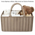 MommyBag Floral™  Bolsa Maternidade Grande Multifuncional com Compartimentos, Dobrável e Portátil