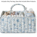 MommyBag Floral™  Bolsa Maternidade Grande Multifuncional com Compartimentos, Dobrável e Portátil