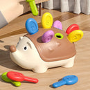 PorcoEspinho Montessori™  Brinquedo Sensorial Educativo para Coordenação Motora e Desenvolvimento Infantil