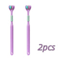 Smile360 Sensorial™  Escova Dental 3 Lados Ultra Macia para Sensibilidade, Autismo e Higiene Completa
