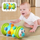 RolliBaby Montessori™  Brinquedo Sensorial Rolante para Tummy Time e Desenvolvimento do Bebê