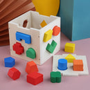 GeoBox Montessori™  Caixa Inteligente de Formas Geométricas 3D para Coordenação Motora e Aprendizado Infantil
