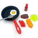 Chefzinho Gourmet Montessori™  Kit Cozinha Infantil com Comidinhas, Panelinhas e Brincadeira Educativa para Crianças