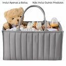 MommyBag Floral™  Bolsa Maternidade Grande Multifuncional com Compartimentos, Dobrável e Portátil