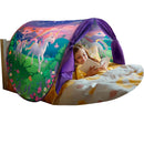 Cabana dos Sonhos™  Tenda Infantil para Cama com Luzes LED, Mosquiteiro e Espaço Mágico para Dormir e Brincar