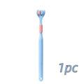 Smile360 Sensorial™  Escova Dental 3 Lados Ultra Macia para Sensibilidade, Autismo e Higiene Completa
