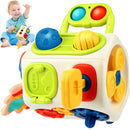 BusyCube Montessori™  Cubo Sensorial Educativo para Coordenação, Foco e Desenvolvimento Infantil