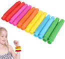 PopTube Flex™  Tubos Sensoriais Antiestresse para Relaxamento, Coordenação e Diversão Infantil