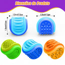 CalmStone Sensorial™  Pedras Sensoriais Antiestresse para Relaxamento, Foco e Ansiedade