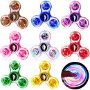 GlowSpin LED™  Spinner Luminoso Antiestresse com Luz LED para Relaxamento, Foco e Diversão Sensorial