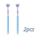 Smile360 Sensorial™  Escova Dental 3 Lados Ultra Macia para Sensibilidade, Autismo e Higiene Completa
