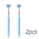 Smile360 Sensorial™  Escova Dental 3 Lados Ultra Macia para Sensibilidade, Autismo e Higiene Completa