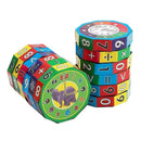 MathRoll Montessori™  Cubo Matemático Montessori para Aprender Números, Contagem e Raciocínio Lógico