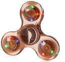GlowSpin LED™  Spinner Luminoso Antiestresse com Luz LED para Relaxamento, Foco e Diversão Sensorial