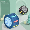 GiroBean 3D™  Cubo Sensorial Giratório Antiestresse com Puzzle Magnético para Foco e Coordenação