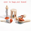 Mini Banda Sensorial™  Kit Musical Infantil Montessori com Chocalhos Sensoriais e Instrumentos Educativos para Bebês