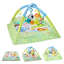 PlayNest Montessori™  Tapete de Atividades para Bebê com Arco Sensorial, Coordenação e Desenvolvimento Infantil