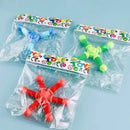 SpinFlex Sensorial™  Fidget Spinner com Tubo Pop e Ventosa Antiestresse