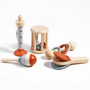 Mini Banda Sensorial™  Kit Musical Infantil Montessori com Chocalhos Sensoriais e Instrumentos Educativos para Bebês