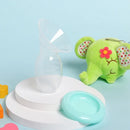 MamaFlow Silicone™  Coletor de Leite Materno em Silicone para Amamentação, Extração Manual e Conforto Diário