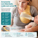 MãosLivres Baby™  Suporte Silicone para Mamadeira com Alimentação Mais Prática e Confortável
