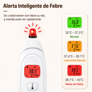 TempSafe Infra™  Termômetro Digital Infravermelho Sem Contato para Bebês, Crianças e Adultos