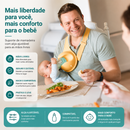 MãosLivres Baby™  Suporte Silicone para Mamadeira com Alimentação Mais Prática e Confortável