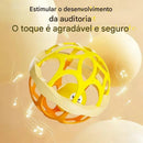 Chocalho Sensorial Vibratório para Bebês – Estímulo Tátil e Auditivo